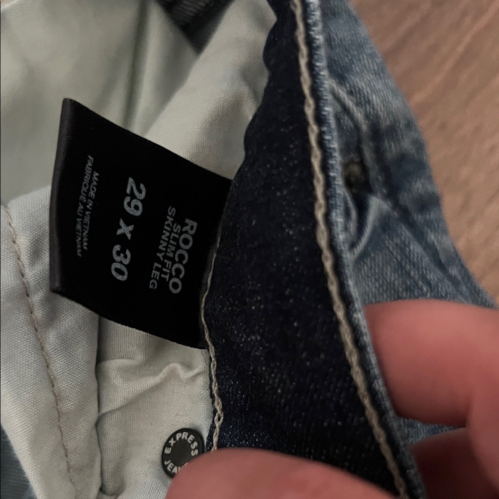 Express Ripped Denim Jeans-SOLD - Picture 3 of 4
